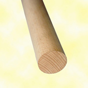 Main courante ronde bois Ø48mm en hêtre