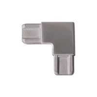 Raccord d'angle pour profil d'encadrement 18x12mm INOX304