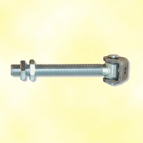Long thread adjustable with rotating hinge axis M20 (~25/32'') FN3528 Hinges for gates Long thread adjustable hinge FN3528