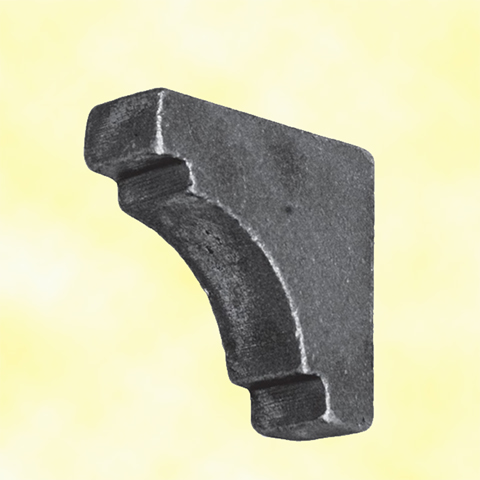 Weld on reinforcement corner brackets for square tube 30mm (1''3/16) FN3545 Reinforcement corner weld on reinforcement corner brackets FN3545