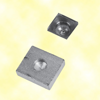 One Ball bearing pivot for gates square tube 40mm (1''9/16)