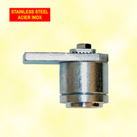 Stainless steel bearing top hinge for gates square tube 30 to 40mm (1''3/16 to 1''1/2)