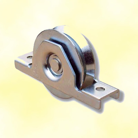 Internal mounting rebate V  80 mm (3''5/32) wheels for gate FN3634 Wheels for sliding gates Internal mount wheels for sliding gates FN3634