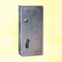 Weldable lock boxes square profiles 50mm (~2'')