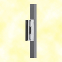 Industrial stainless steel keep SAKL QF for swing gate