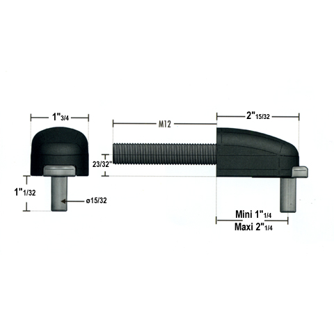 Hinge modulo 1 screwed attachment point without cover FN37604 Hinge (modulo for gates) Modulo hinge quick installation, 1 attachment FN37604