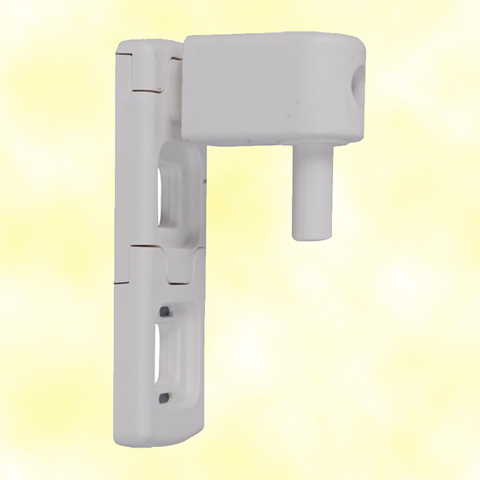 Modulo hinge universal multidirectional over moulded white FN37621 Hinge (modulo for gates) Universal hinge for garden gates FN37621