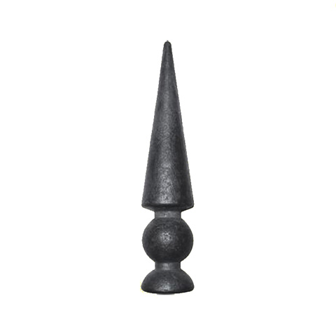 Tapered spear point 31mm (1.22'') (1''7/32) FA1525 Spear point iron Hot stamped finials FA1525