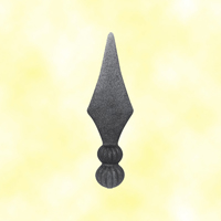 spear point with Ribs H160mm (H6.3'') (6''5/16)