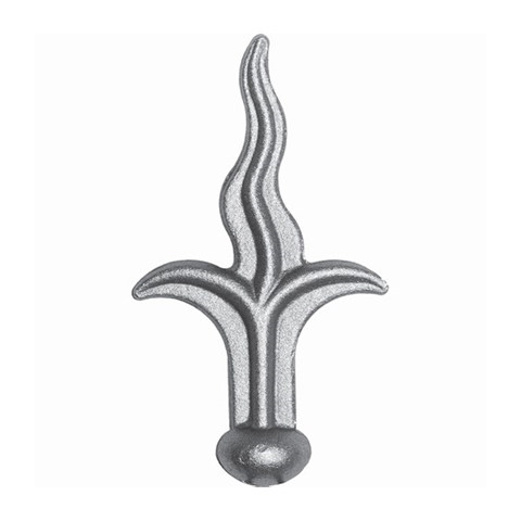 Spear point H140mm (H5.5'') (5''17/32) FA1558 Spear point iron Hot stamped finials FA1558
