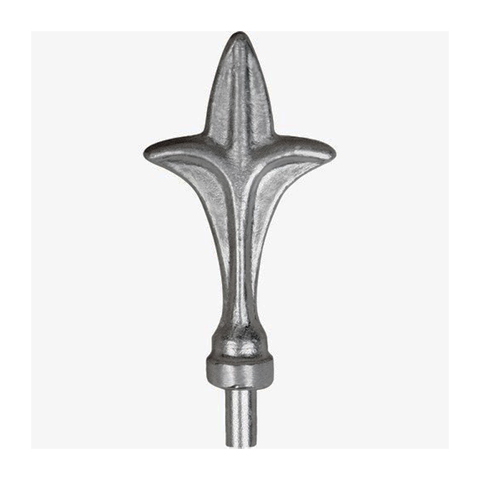 Aluminium spear point 16mm (0.63'') (5/8'') FA1656 Aluminium spear point Finials injected aluminium FA1656