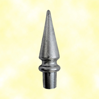 Aluminium spear point 16mm (0.63'') (5/8'')