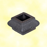 Square short Bush cast iron 14mm (0.55'') (9/16'')sq