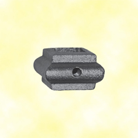 Square short Bush cast iron 20mm (0.79'') (25/32'')sq