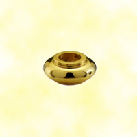 Brass and leather Short Bush 16mm (0.63'') (5/8'')