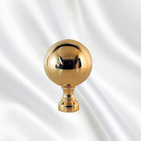 Polished brass Stair Ball H60mm (2.36''- 2''3/8) FC1702 Balls and Post finials Polished brass posts finials FC1702