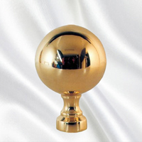 Polished brass Stair Ball H100mm (3,94'') (3''31/32)