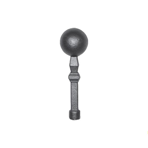 Wrought iron Decoration H95mm (H3.74'') (3''21/32) FC1779 Balls and Post finials Wrought iron post finials FC1779