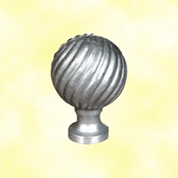 Aluminium Stair Ball H115mm (H4.52'') (4''17/32)