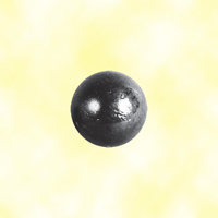 Sphere, stamped smooth ball 15mm (0.59''-19/32)