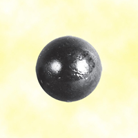 Sphere, stamped smooth ball 40mm (1.57''-1''9/16)