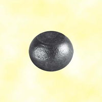 Flattened forged ball 70 x 40mm (2.76 x 1.57'')  (2''3/4 x 1''9/16)