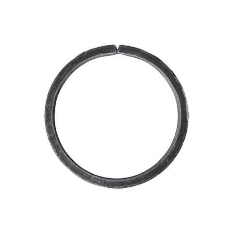 Circle in wrought iron 100mm 12x6mm  (3,94''-3''15/16'')(15/32''x7/32'') FE1901 Circles in wrought iron Closed iron circles FE1901