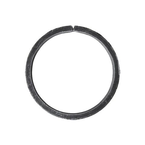 Circle in wrought iron 110mm 16x4mm (4.33'' 0.63'' x 0.15'')  (4''5/16 - 5/8''x5/32'') FE1915 Circles in wrought iron Closed iron circles FE1915