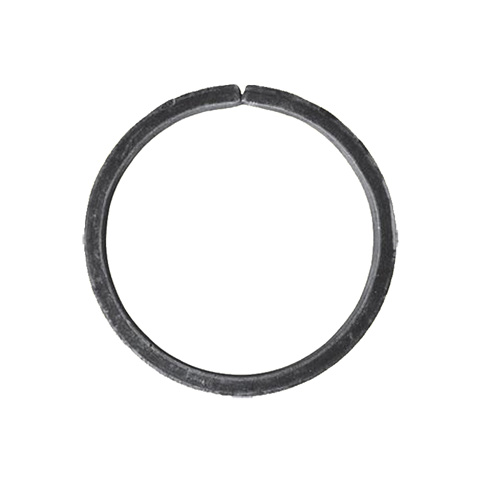 Circle in wrought iron 110mm 20x8mm (4.33'' 0.79''x 0.32'')  (4''5/16 - 25/32'' x 5/16'') FE1916 Circles in wrought iron Closed iron circles FE1916
