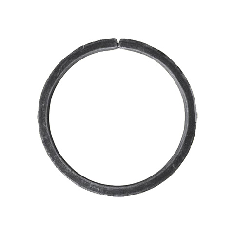 Circle in wrought iron 120mm 16x4mm (4.72'' - 0.63'' x 0.15'') (4''23/32 - 5/8'' x 5/32'') FE1919 Circles in wrought iron Closed iron circles FE1919