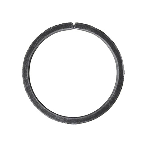 Circle in wrought iron 125mm 20x8mm (4''15/16 - 0.79''x 0.32'') (4.94'' - 25/32'' x 5/16'') FE1920 Circles in wrought iron Closed iron circles FE1920