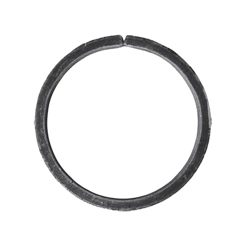 Circle in wrought iron 135mm 20x8mm (5.31'' 0.79''x 0.32'')  (5''5/16) (25/32'' x 5/16'') FE1921 Circles in wrought iron Closed iron circles FE1921
