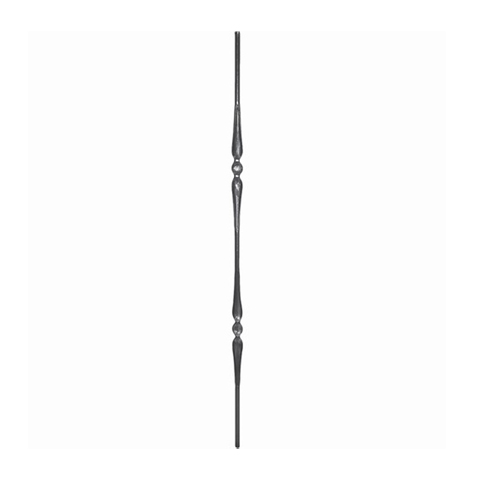 Forged iron baluster H1000mm 14mm (H39.37''-0.55'') (H39''3/8-9/16'') FG2567 Baluster wrought iron Forged iron balusters FG2567