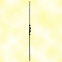 Forged iron baluster H1000mm 12mm (H39.3'' 0.47'')  (H39''3/8  15/32'')