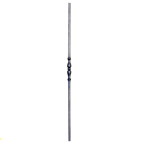 Forged iron baluster H1000mm 12mm (H39.3'' 0.47'')  (H39''3/8  15/32'') FG2699 Baluster wrought iron Forged iron balusters FG2699