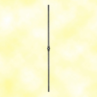 Forged iron baluster H1000mm 14mm (H39.37'' 0.55'')  (H39''3/8  9/16'')