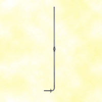 Forged iron baluster H1200mm 14mm (H47.24'' 0.55'')  (H47''1/4  9/16'')