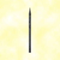 Pointed bar H650mm 14mm (H25.59'' 0.55'')  (H25''19/32  9/16'')