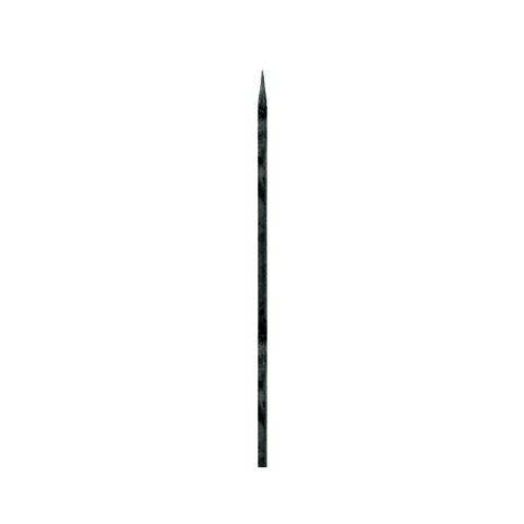 Pointed bar H1200mm 16mm (H47.24'' 0.63'')  (H47''1/4  5/8'') FH2473 Bar pointed forged iron Pointed bars 16x16mm FH2473