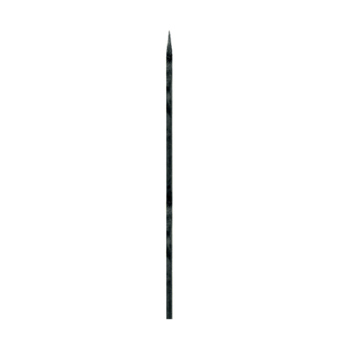 Pointed bar H1400mm 16mm (H55.12'' 0.63'')  (H55''1/8  5/8'') FH2474 Bar pointed forged iron Pointed bars 16x16mm FH2474