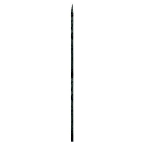Pointed bar H1800mm 16mm (H70.87'' 0.63'')  (H70''7/8  5/8'') FH2476 Bar pointed forged iron Pointed bars 16x16mm FH2476
