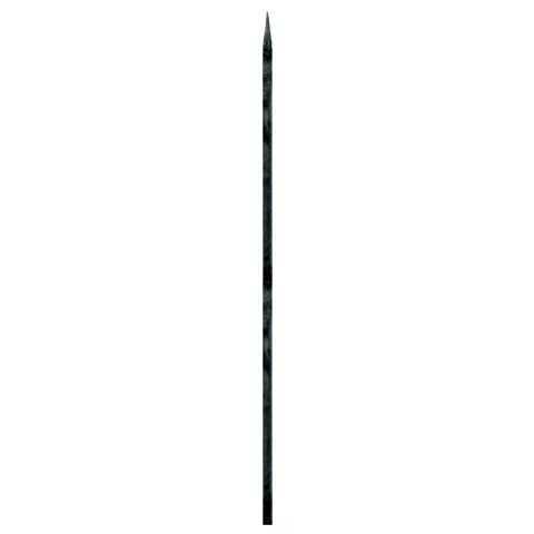 Pointed bar H2000mm 20mm (H78.74'' 0.79'')  (H78''3/4  25/32'') FH2485 Bar pointed forged iron Pointed bars 20x20mm FH2485