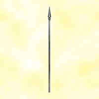 Pointed bar H1000mm 16mm (H39.37'' 0.63'')  (H39''3/8  5/8'')