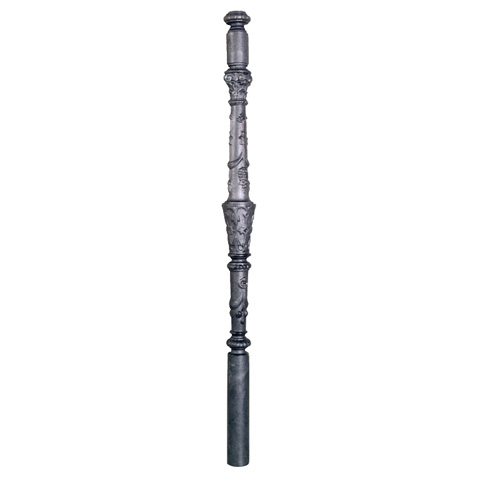 Newel in cast iron H1150mm 62mm (H45.28'' 2'')  (H45''9/32  2''13/32) FH2811 Newel in cast iron Newels in cast iron FH2811