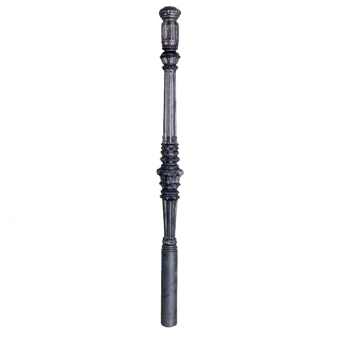 Newel in cast iron H1150mm 62mm (H45.28'' 2'')  (H45''9/32  2''13/32) FH2812 Newel in cast iron Newels in cast iron FH2812