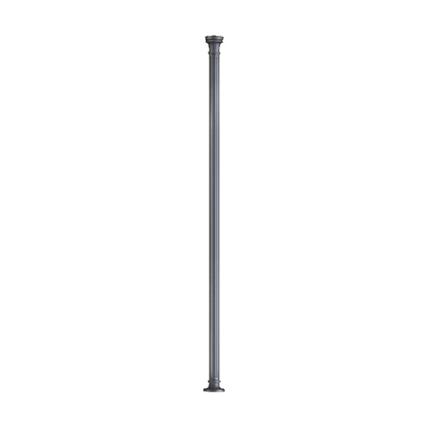 Newel in column H2500mm 80mm (H98.42'' 3.15'')  (H98''7/16  3''5/32) FH2901 Newel in cast iron Newels in cast iron 2.5m FH2901