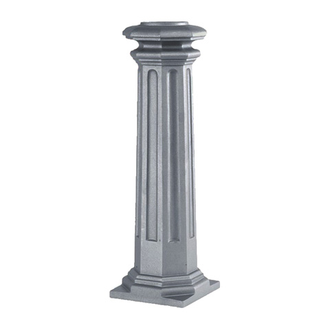 Newel base H656mm 100mm (H25.83'' 3.94'')  (H25''27/32  3''15/16) FH29501 Newel and post column Aluminium Post column parts FH29501