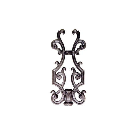 Cast iron decorative element H285 x 130mm (11.22''x5.15'')  (11''7/32 x 5''1/8) FL3356 Decorative cast iron Cast iron balusters FL3356
