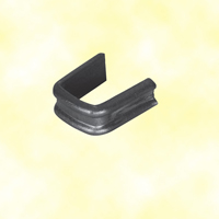 Clamp collar in wrought iron 14 x 4mm (0.55''x 0.15'')  (9/16'' x 5/32'')