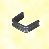 Clamp collar in wrought iron 14 x 4mm (0.55''x0.15'')  (9/16'' x 5/32'')
